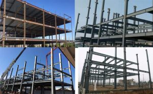 The designing process of industrial building and factory steel structures